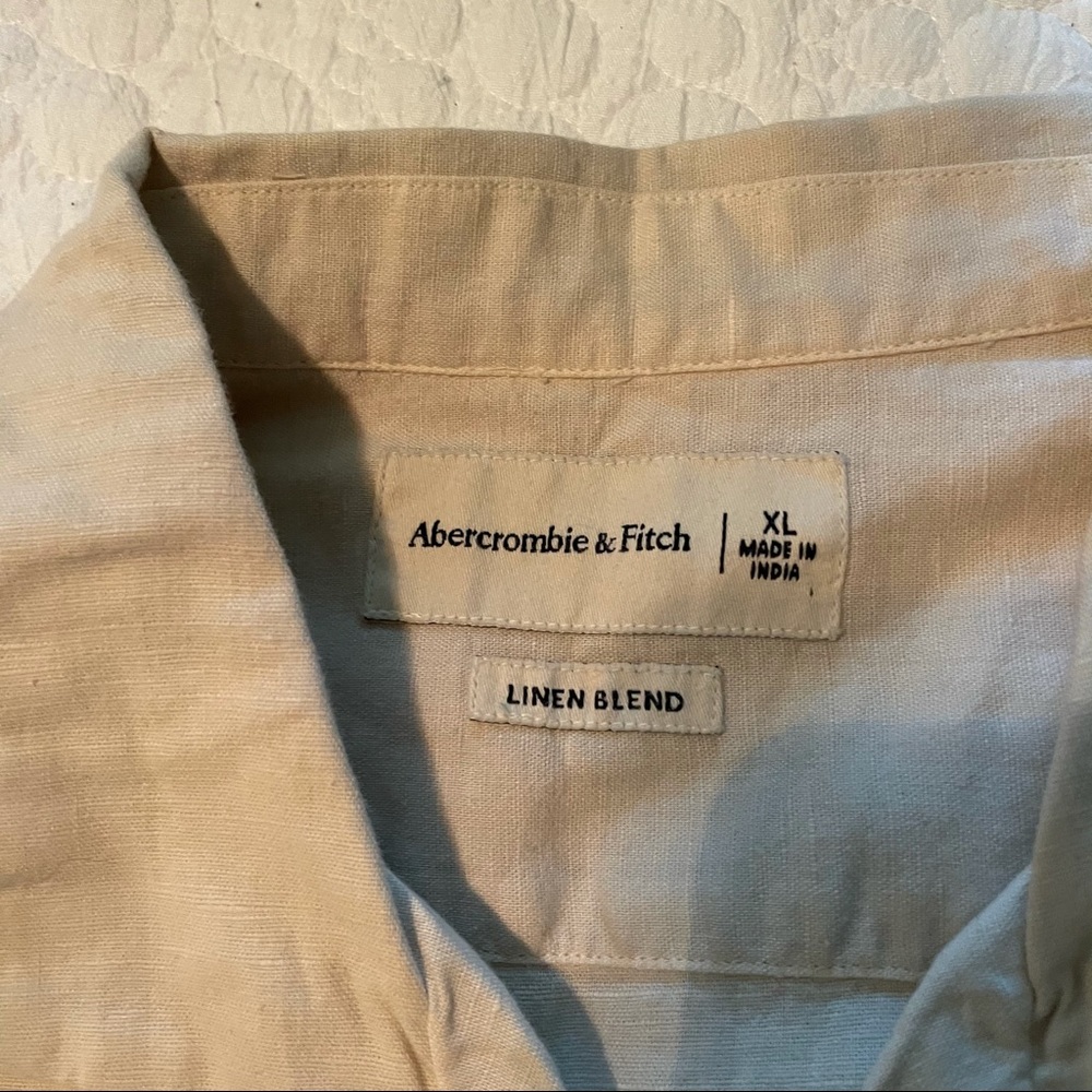 Abercrombie and Fitch XL MEN linen shirt